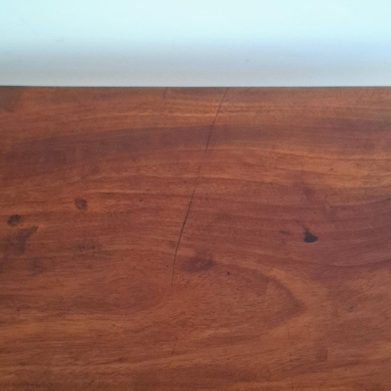 Antique Mahogany Wooden Gaming Table - Card Table (photo 8 of 8)