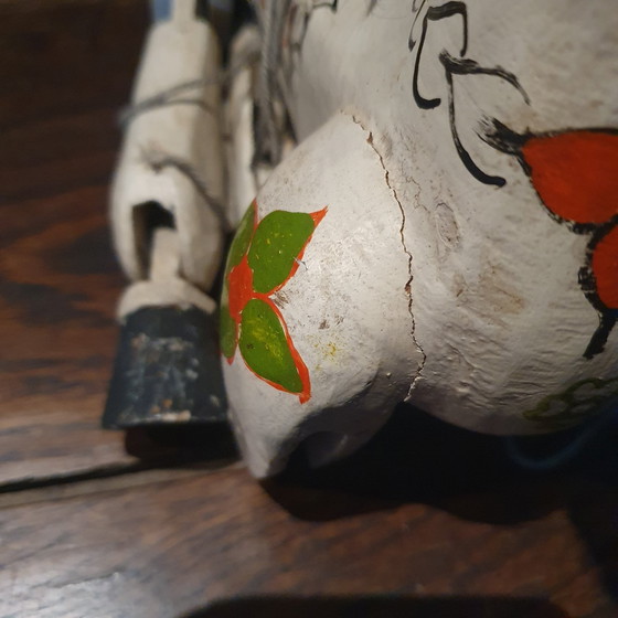 Image 1 of Pferd Marionette Alt Handgemacht