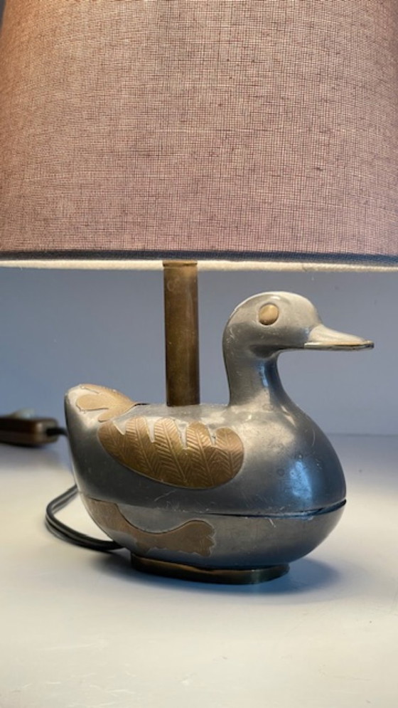 Image 1 of Vintage Duck Lamp