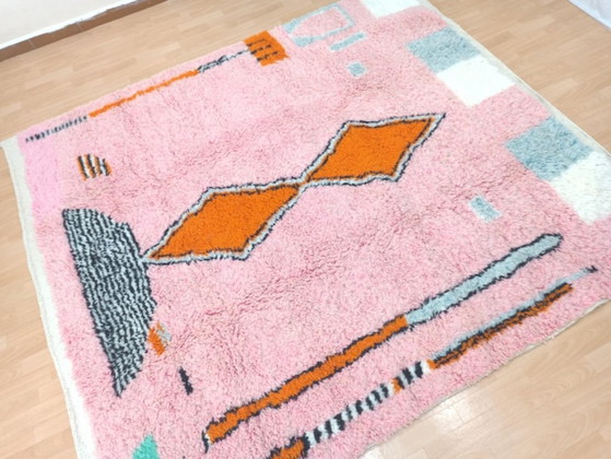 Autentico tappeto berbero marocchino tessuto a mano, 200 cm x 300 cm – Tappeti, Cotton (photo 7 of 9)