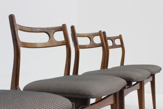 Image 1 of Vintage Mid-century dining chairs set of 4