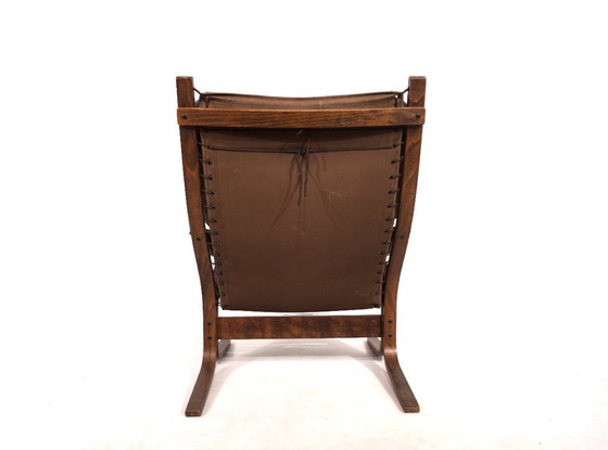 Image 1 of Poltrona in pelle Westnofa Siesta di Ingmar Relling, 1960