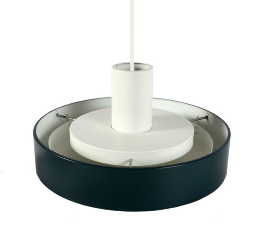 Lampada a sospensione grande vintage Blågård • Clemmensen &amp; Bo • Fog &amp; Mørup • Xl • 1970