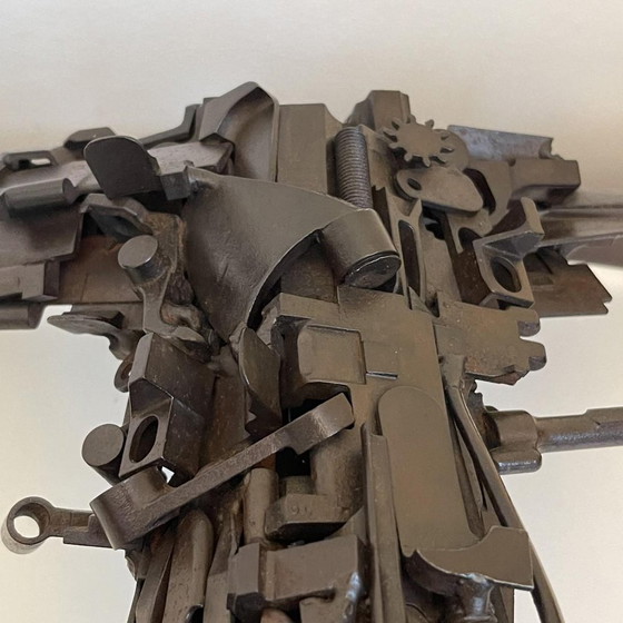 Jacques Dufrane, The Victory of Samothrace, Sculpture en acier soudé, 2000 – polished steel, Metal, Brutalist (photo 5 of 20)