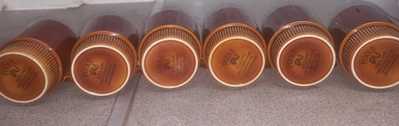 Image 1 of Ensemble de 24 pièces de poterie Poole Vintage