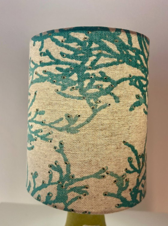 Image 1 of Reizende kleine Mini-Tischlampe - kabellos, upgecykelt aus Scheurich Vase 50er Jahre