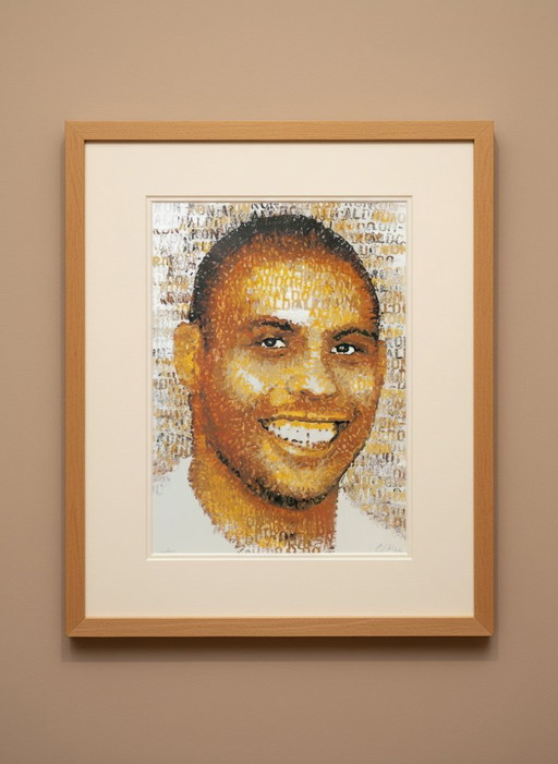 Britz, Chris - Ronaldo - Handgesigneerd - Offset litho