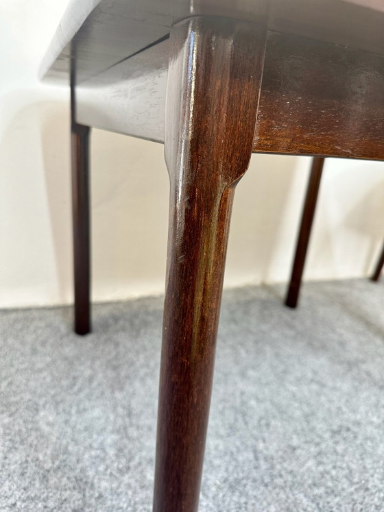 Tavolino in teak di design danese Mid-Century Haslev Møbelsnedkeri, Tavoli da pranzo, Legno, Marrone (foto 5 di 15)