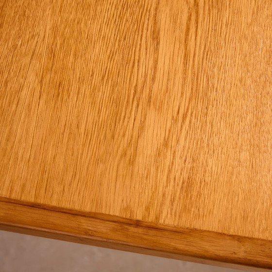 Image 1 of MK10633 Table de salle à manger en chêne restaurée par Kurt Østervig pour Jason Møbler