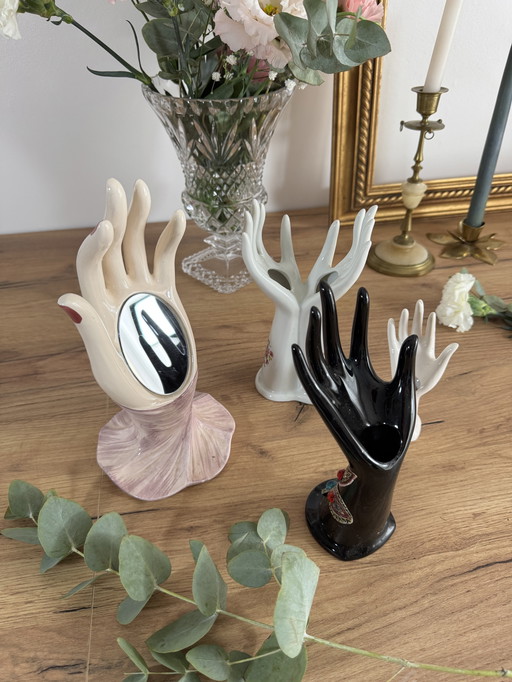 Juego de medidor de anillos vintage