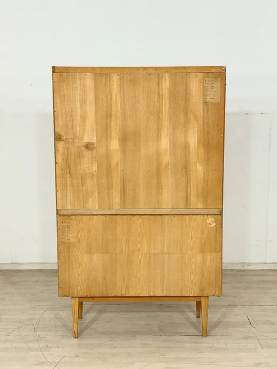 Image 1 of Mobile Hellerau vintage / Credenza alta di metà secolo / Cassettiera / Serie 602 Senesche