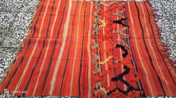 Image 1 of Handgeknoopt Berber kleed wol 159x135cm