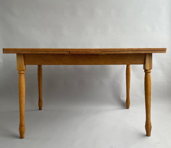 Image 1 of Vintage Mid-Century Extendable Dining Table