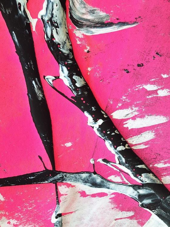 Image 1 of Jürgen Angeler - Pink Heart - 200 x 140 cm