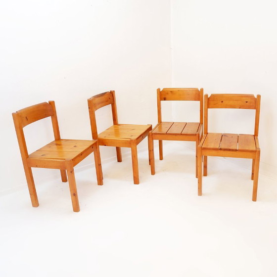 Image 1 of Set da pranzo vintage in pino svedese - anni &#39;70