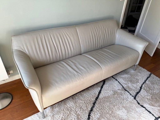 Leolux Mayon 3-Sitzer-Sofa, Wapiti-Leder, 910