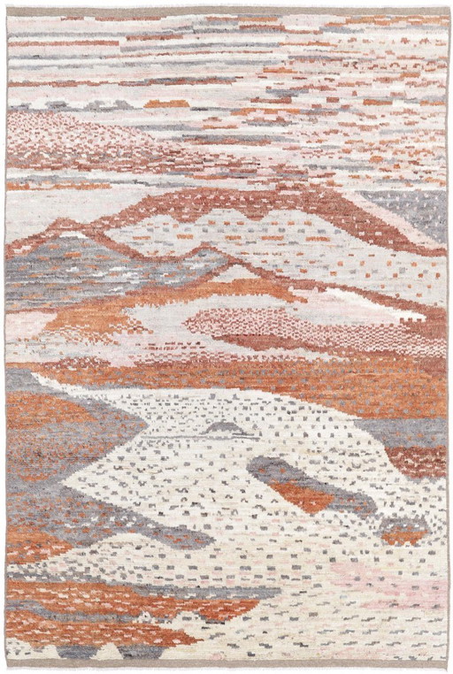 Tapis Berbère Afghan Maroc Design - Noué à la main - Style Boho Vintage 295 x 200 cm