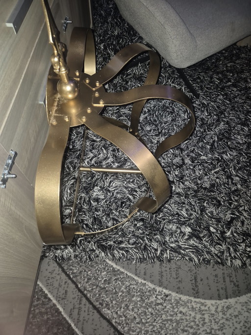 Magnifique couronne vintage dorée