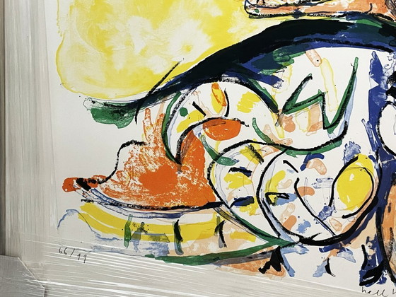 Hellhound On My Trail, Lithographien & Drucke, Papier, Gelb, Modern (Foto 4 von 9)