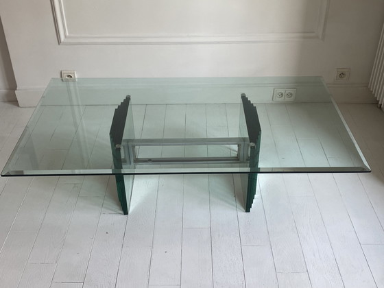 Image 1 of Tavolino da caffè in vetro Gallotti e Radice