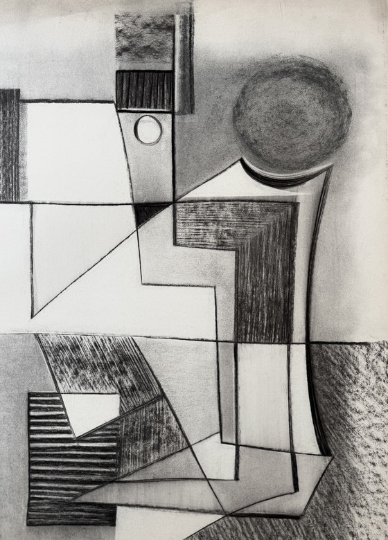 Image 1 of Silvin BRONKART “Seated Man” major work from 1955