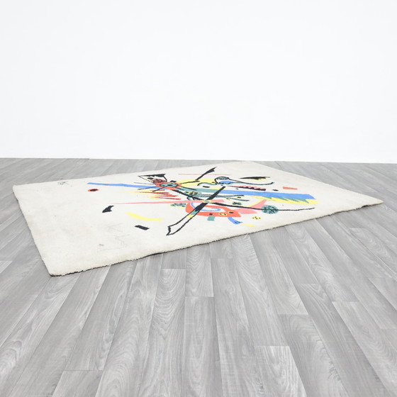 Image 1 of Kandinsky Wassily Dänemark Ege Art Line Teppichdesign 1980er Jahre