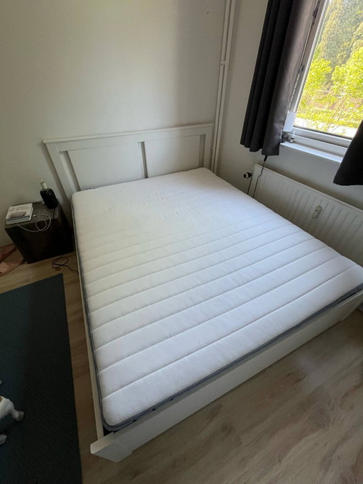 IKEA Bed Frame + Spring Mattress