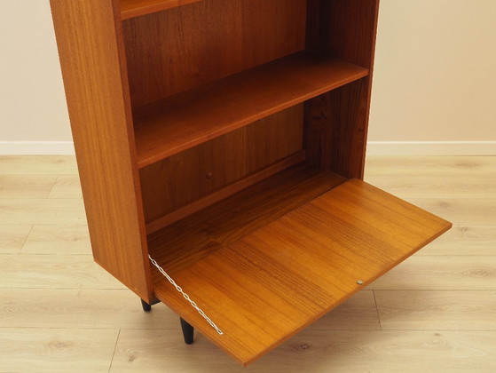 Image 1 of Teakhouten boekenkast, Deens design, jaren 70, gemaakt in Denemarken.