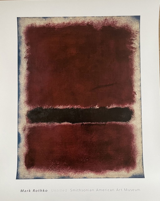 Mark Rothko (1903-1970), Senza titolo, 1963, Copyright 1998 Kate Rothko Prizel&amp;Ch
