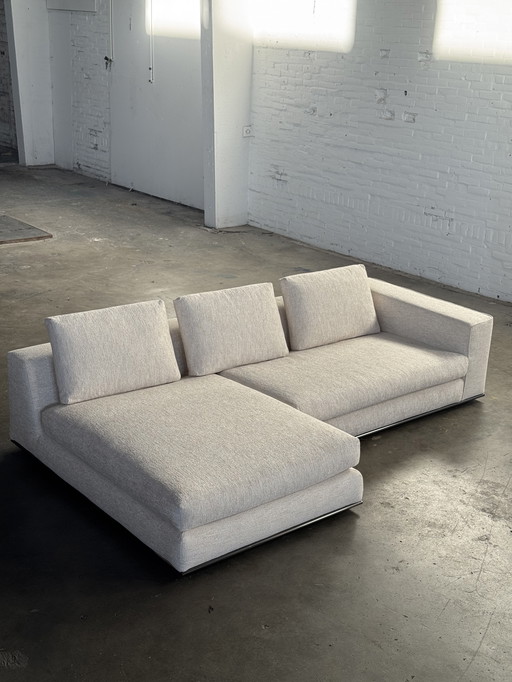 Minotti Hamilton Ecru Corner Sofa