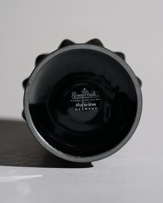 Image 1 of Dieter Mankau & Christa Häusler-Goltz Porcelaine Noire Bisque Porcelain Vase Duo