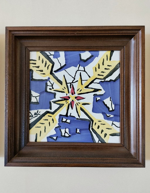 "Suite catalane" Salvador Dalí - Série complète de six carreaux décoratifs (1954 ou 1964)