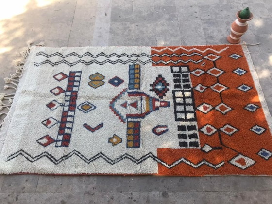 Auténtica alfombra bereber marroquí tejida a mano, 250 cm x 150 cm. – Wool (photo 3 of 7)