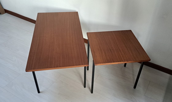 Image 1 of 2 vintage Pastoe tables
