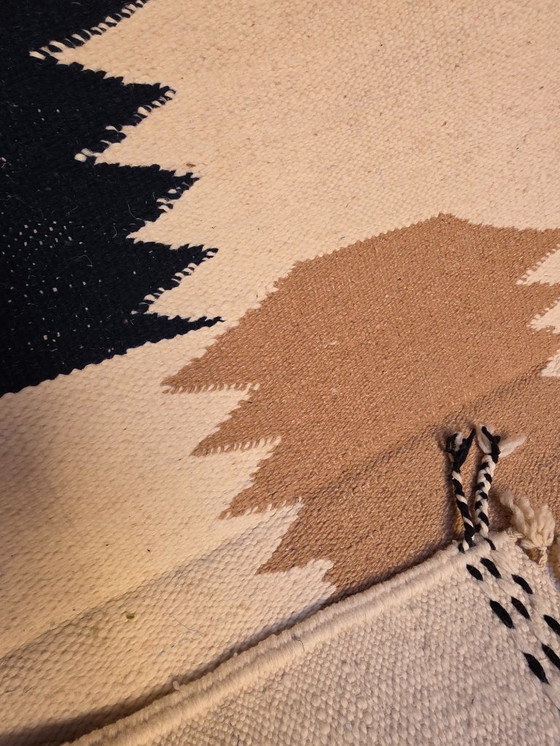 Image 1 of Tappeto marocchino Kilim a trama piatta 150 x 100 cm