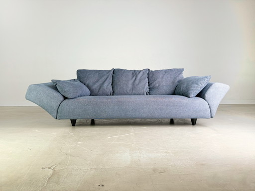 Rolf Benz Sofa 333 Couch Mit Ottomane Fußhocker Dreisitzer