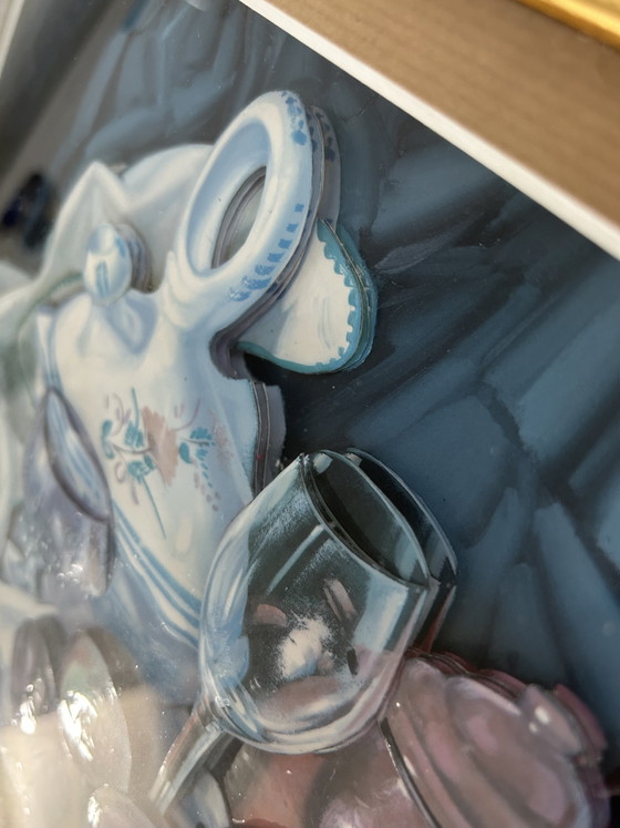 3D Relief Artwork (French Art) - Still Life By M. Garcia (1993) – Paintings & Drawings, Paper (photo 2 of 8)