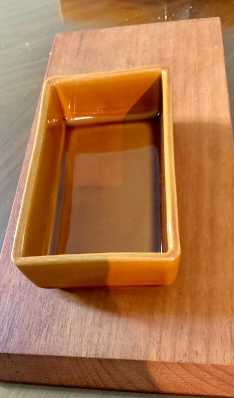Plateau de Services Teck et Céramique Années 60/70 – Accessoires de table, Wood, Ceramic (photo 9 of 12)