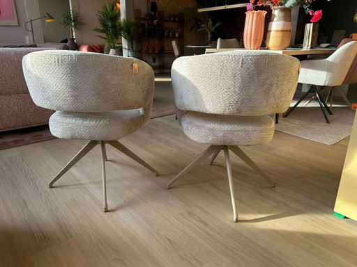 H.E. Design – Esszimmerstuhl Manon – Beige/Sand