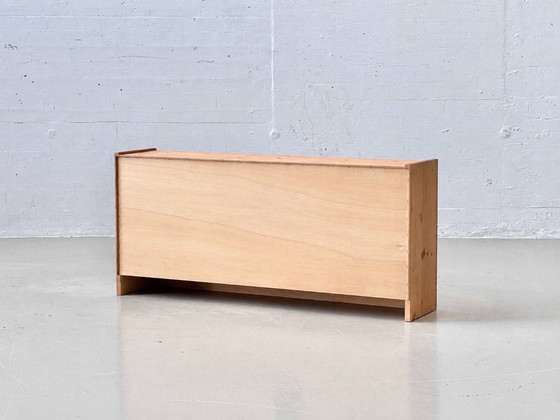 Buffet vintage en pin, années 1970 – Buffet bas, Wood (photo 7 of 15)