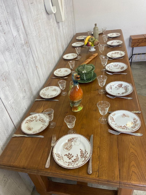 Image 1 of Large farmhouse table 290x90cm