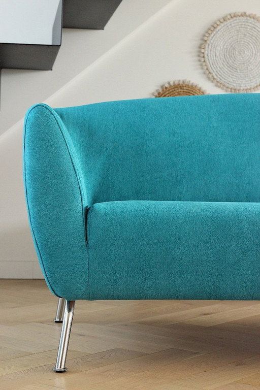 Gelderland 6250 3-zits azuurblauw