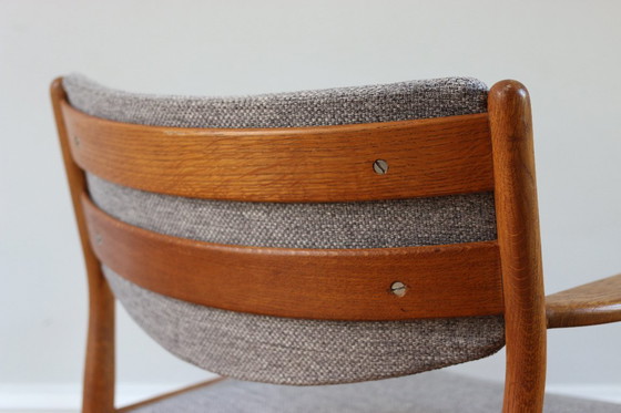 Image 1 of Coppia di poltrone scandinave d'epoca in rovere Poul Volther J72, 1960