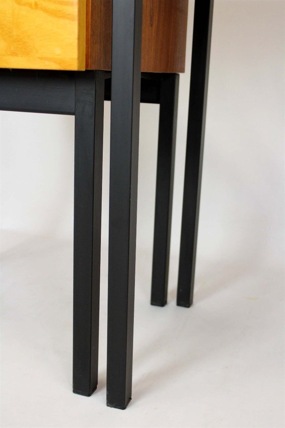 Image 1 of Mid-Century Modular Ash Desk with Mirror from Up Zavody, Czechoslovakia, 1970s