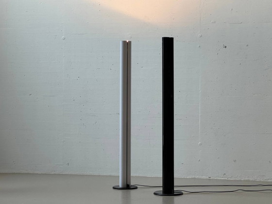 Image 1 of Lampada da terra nera Megaron di Gianfranco Frattini per Artemide, anni '70