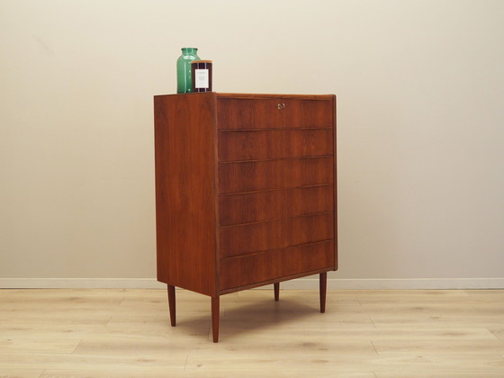 Image 1 of Cassettiera in teak, design danese, anni '70, produzione: Danimarca