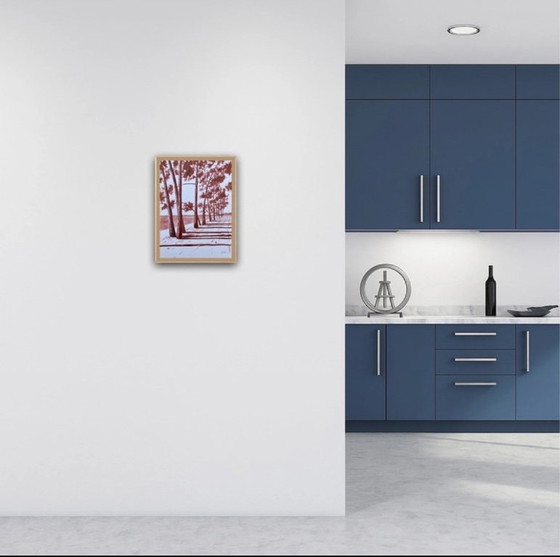 Image 1 of Inchiostro su carta fabriano 300g.  Formato 40x30cm.