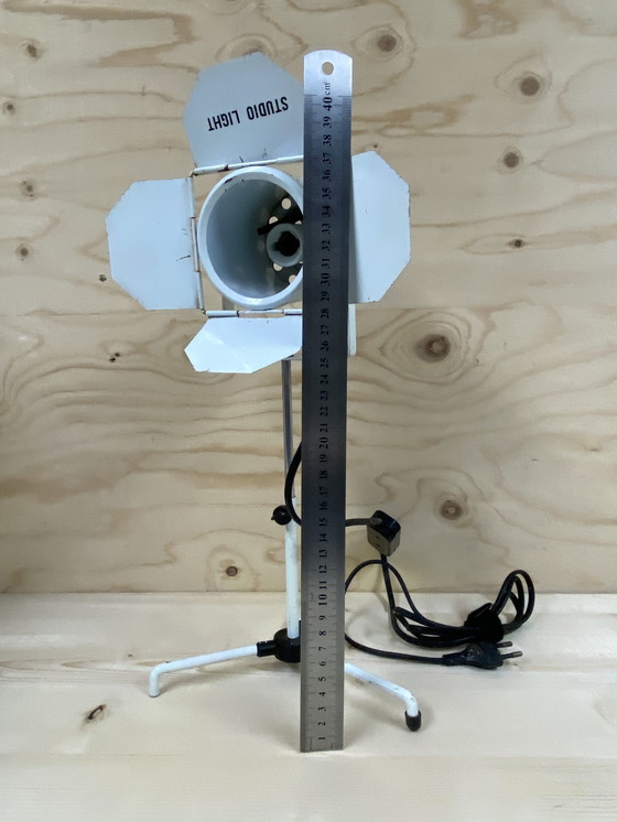 Image 1 of Vintage Film Projector Table Lamp, 1970