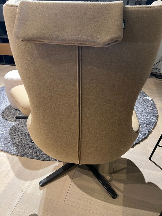 Grand Repos Vitra Con Ottoman – Poltrone, Metallo, Tessile (photo 3 of 6)