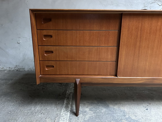Image 1 of Vintage Oswald Vermaercke XL Sideboard V-Form Belgian design